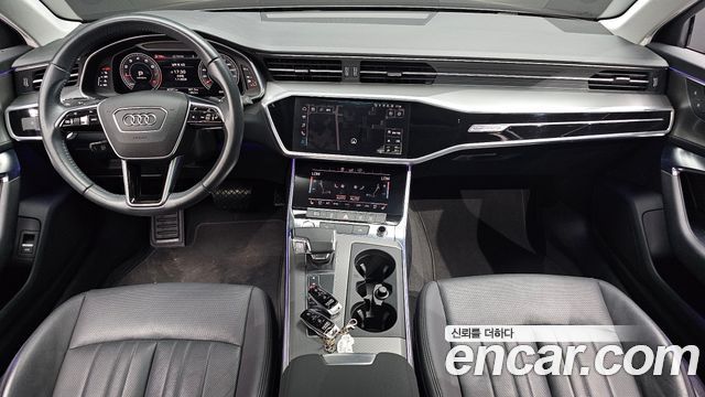 Audi A6 — interior