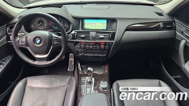 BMW X3 — interior
