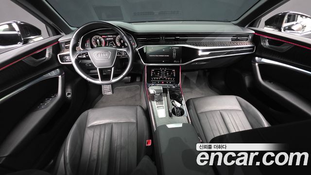 Audi A6 — interior