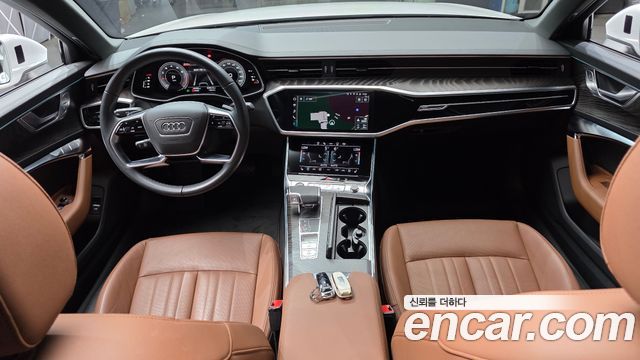 Audi A6 — interior