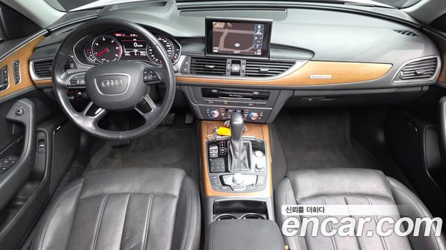 Audi A6 — interior