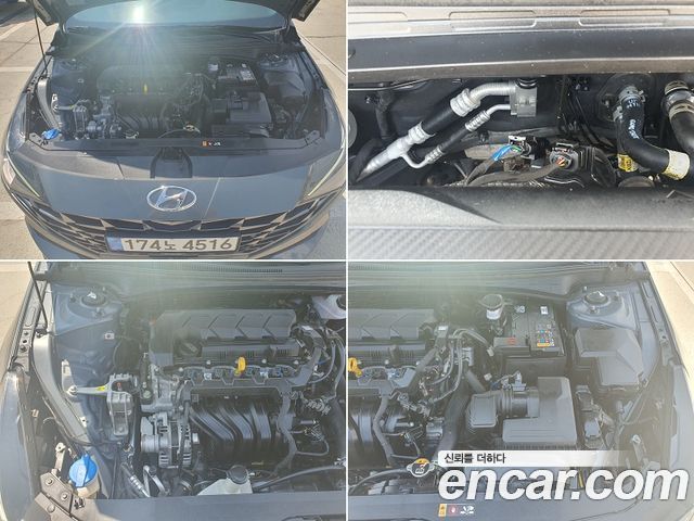 Hyundai Avante — interior