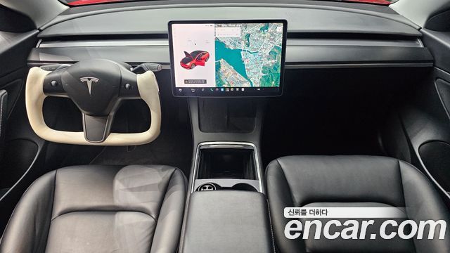 Tesla Model 3 — interior