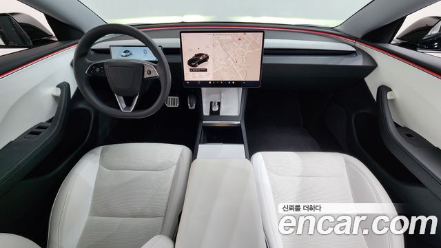 Tesla Model 3 — interior