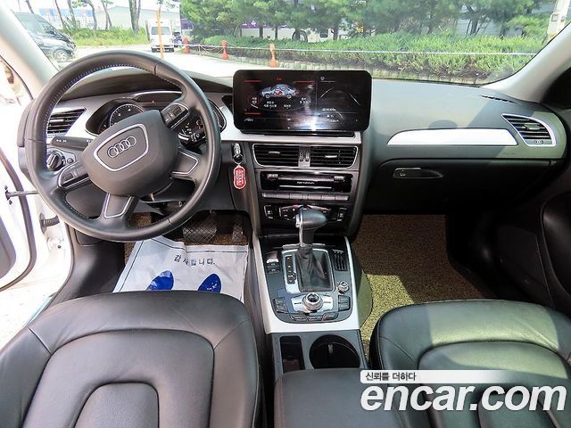 Audi A4 — interior