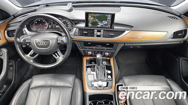 Audi A6 — interior