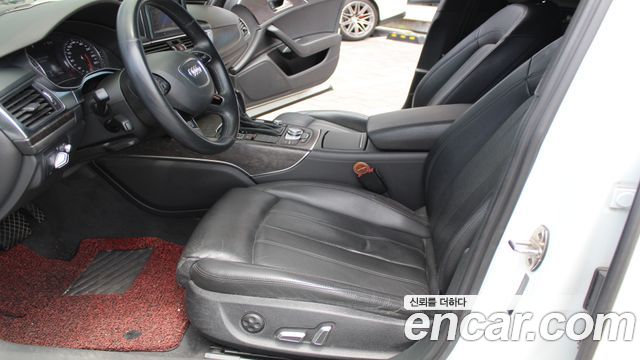 Audi A6 — interior