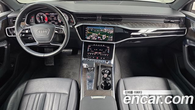 Audi A6 — interior