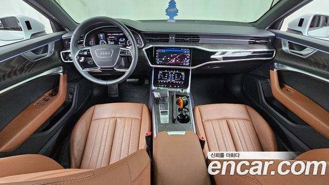 Audi A6 — interior