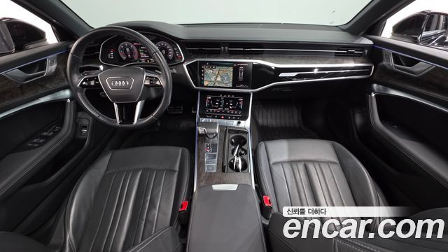 Audi A6 — interior