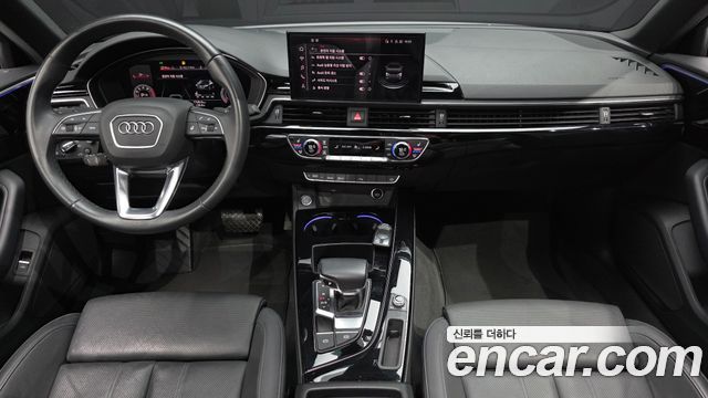 Audi A4 — interior