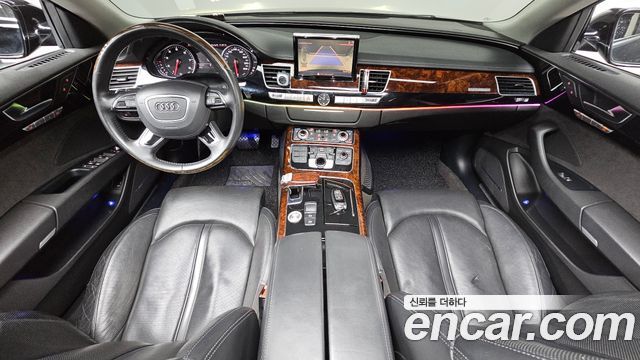 Audi A8 — interior