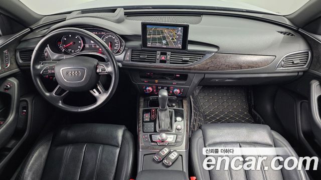 Audi A6 — interior