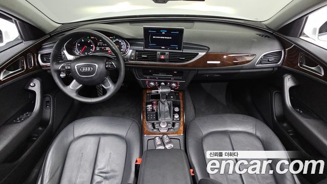 Audi A6 — interior