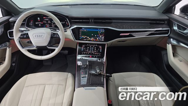 Audi A6 — interior