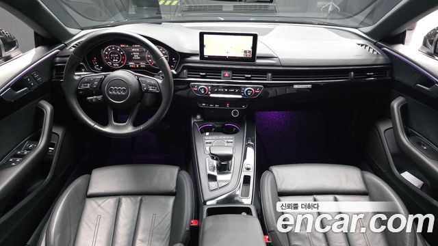 Audi A5 — interior