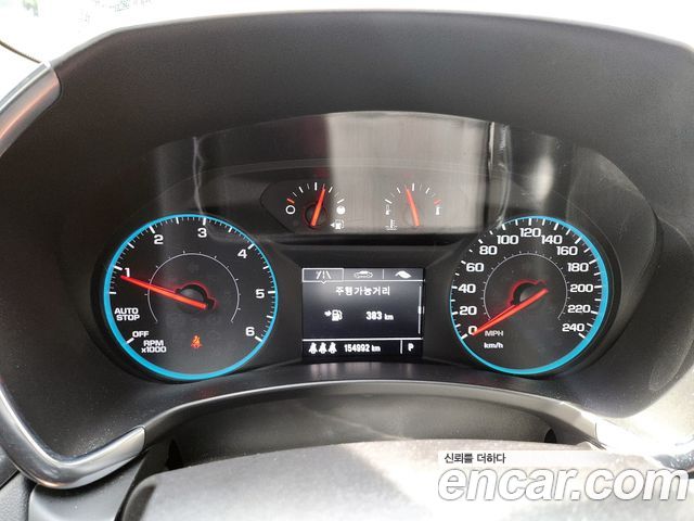 Chevrolet Korea Equinox — interior