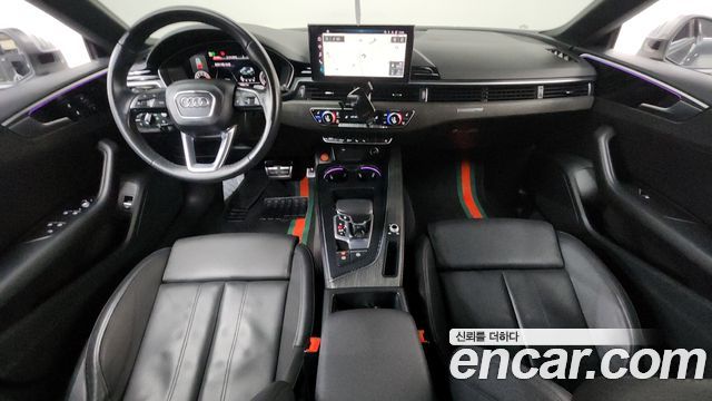 Audi A5 — interior
