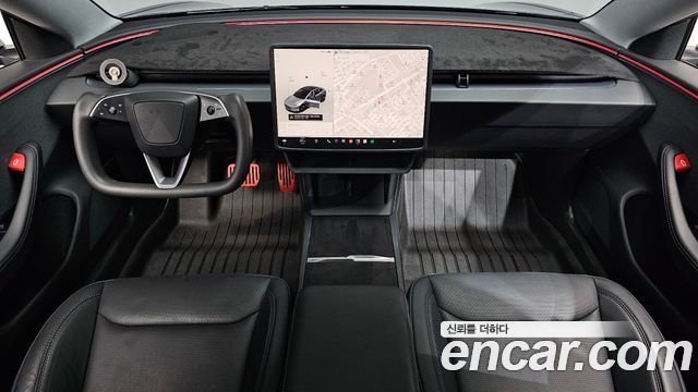 Tesla Model 3 — interior