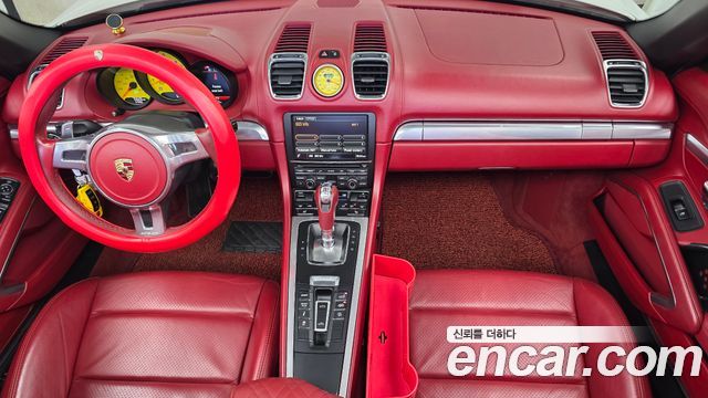 Porsche Boxster — interior