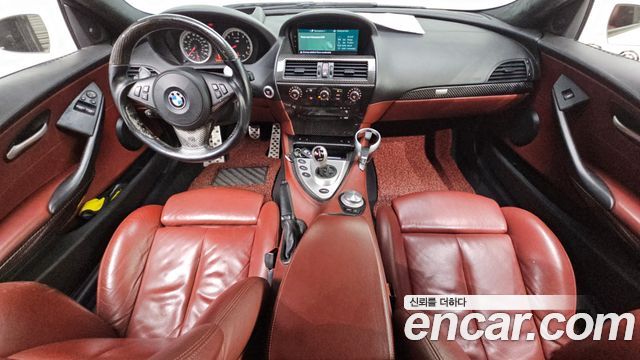 BMW M6 — interior