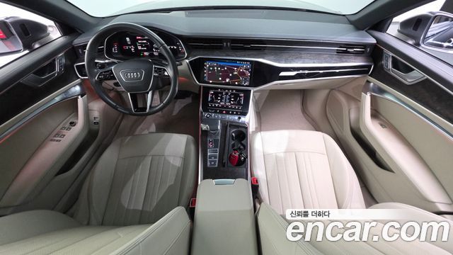 Audi A6 — interior