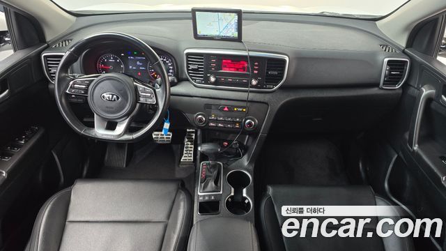 Kia Sportage — interior