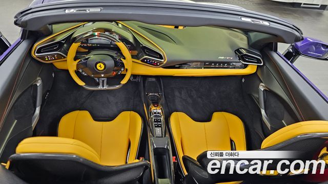 Ferrari 296 — interior