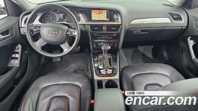Audi A4 — interior