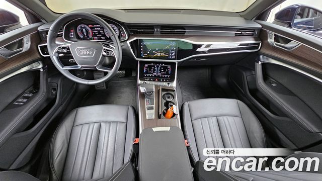 Audi A6 — interior