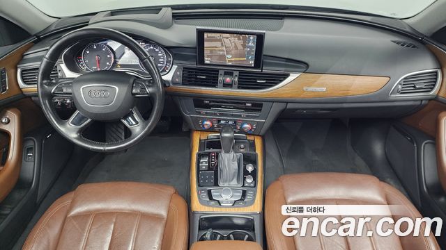 Audi A6 — interior
