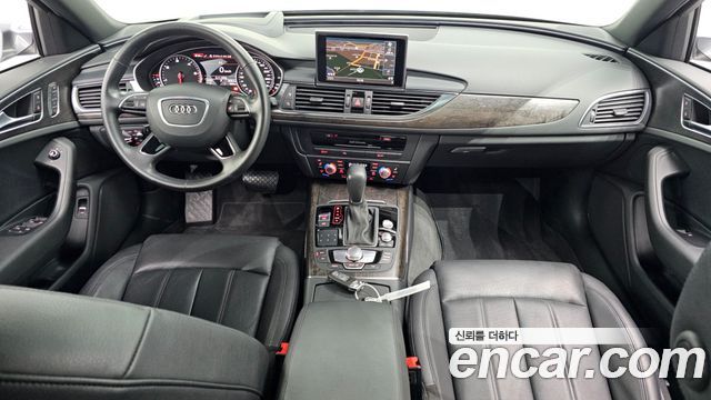 Audi A6 — interior