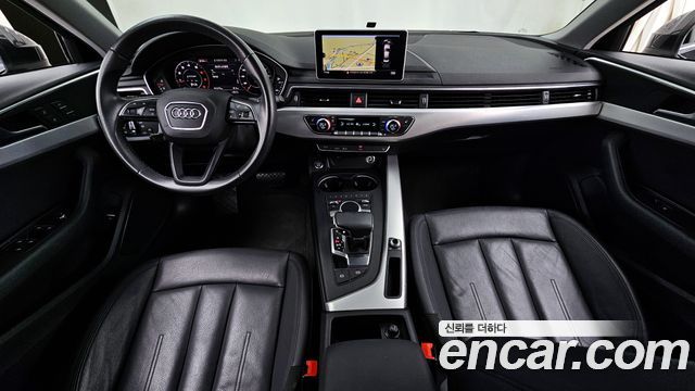 Audi A4 — interior