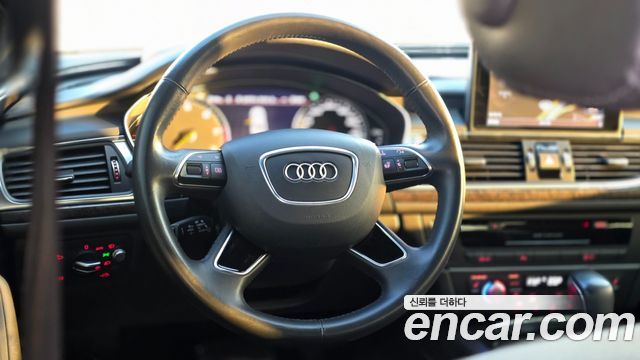 Audi A6 — interior