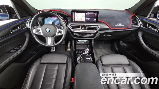 BMW X3 — interior