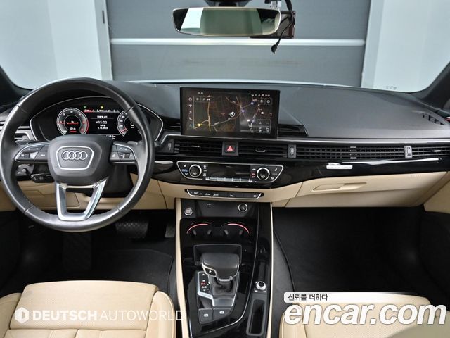 Audi A4 — interior