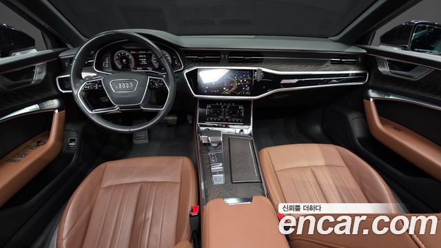 Audi A6 — interior