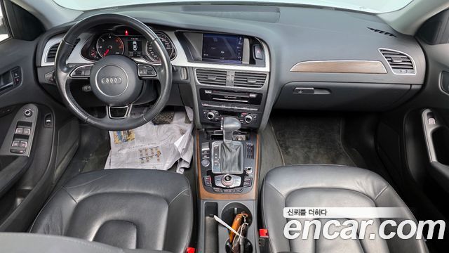Audi A4 — interior