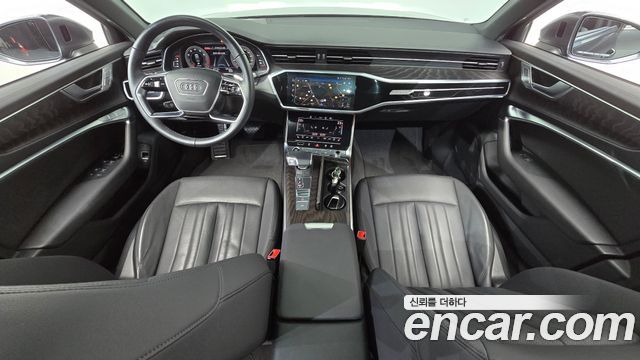 Audi A6 — interior