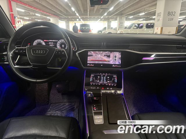 Audi A6 — interior