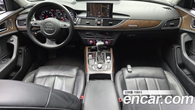 Audi A6 — interior