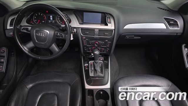 Audi A4 — interior
