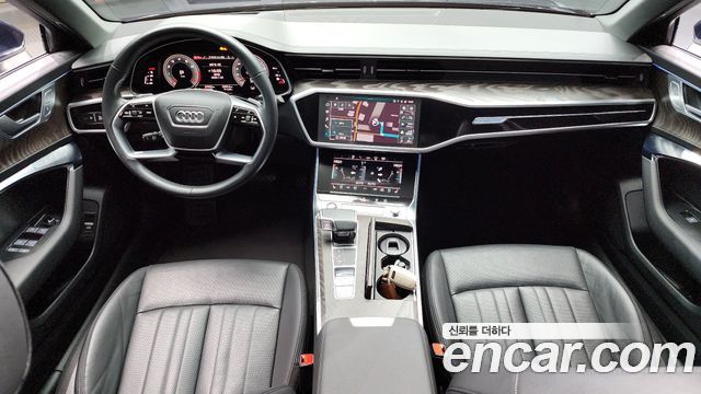 Audi A6 — interior