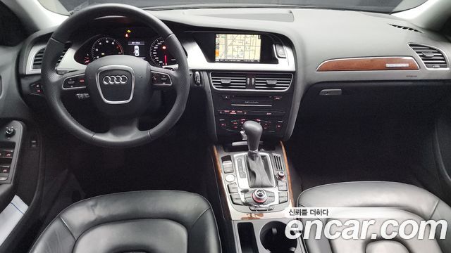 Audi A4 — interior
