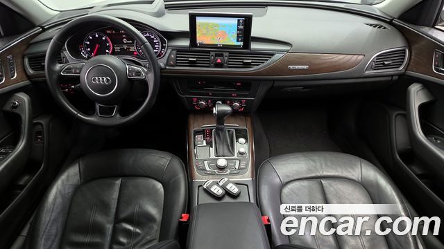 Audi A6 — interior