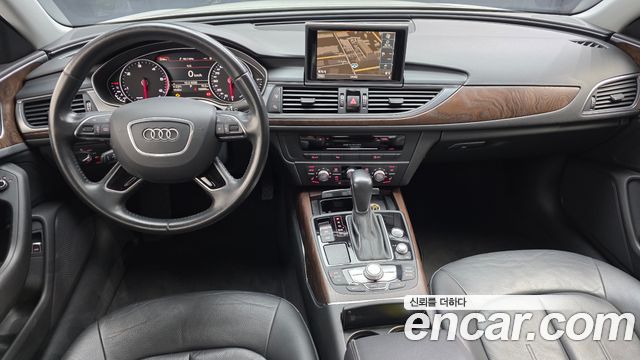 Audi A6 — interior