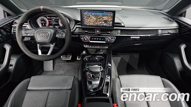 Audi A5 — interior