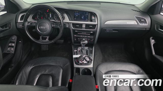 Audi A4 — interior