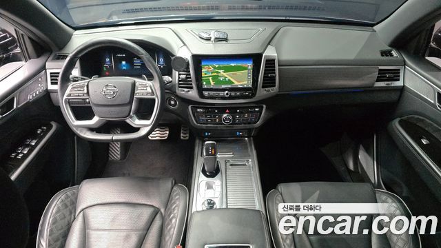 KG Mobility Rexton — interior
