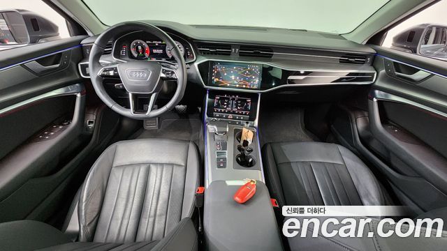 Audi A6 — interior